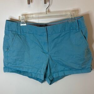 J. Crew Teal Women's Chino Shorts
